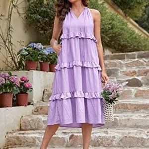 Emery Rose Lilac Dress